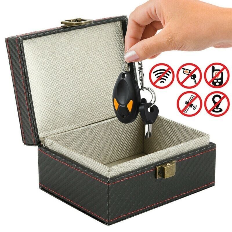 Key Fob Protector Box, RFID Signal Blocking Box, Car Key Signal Blocking Box Ant