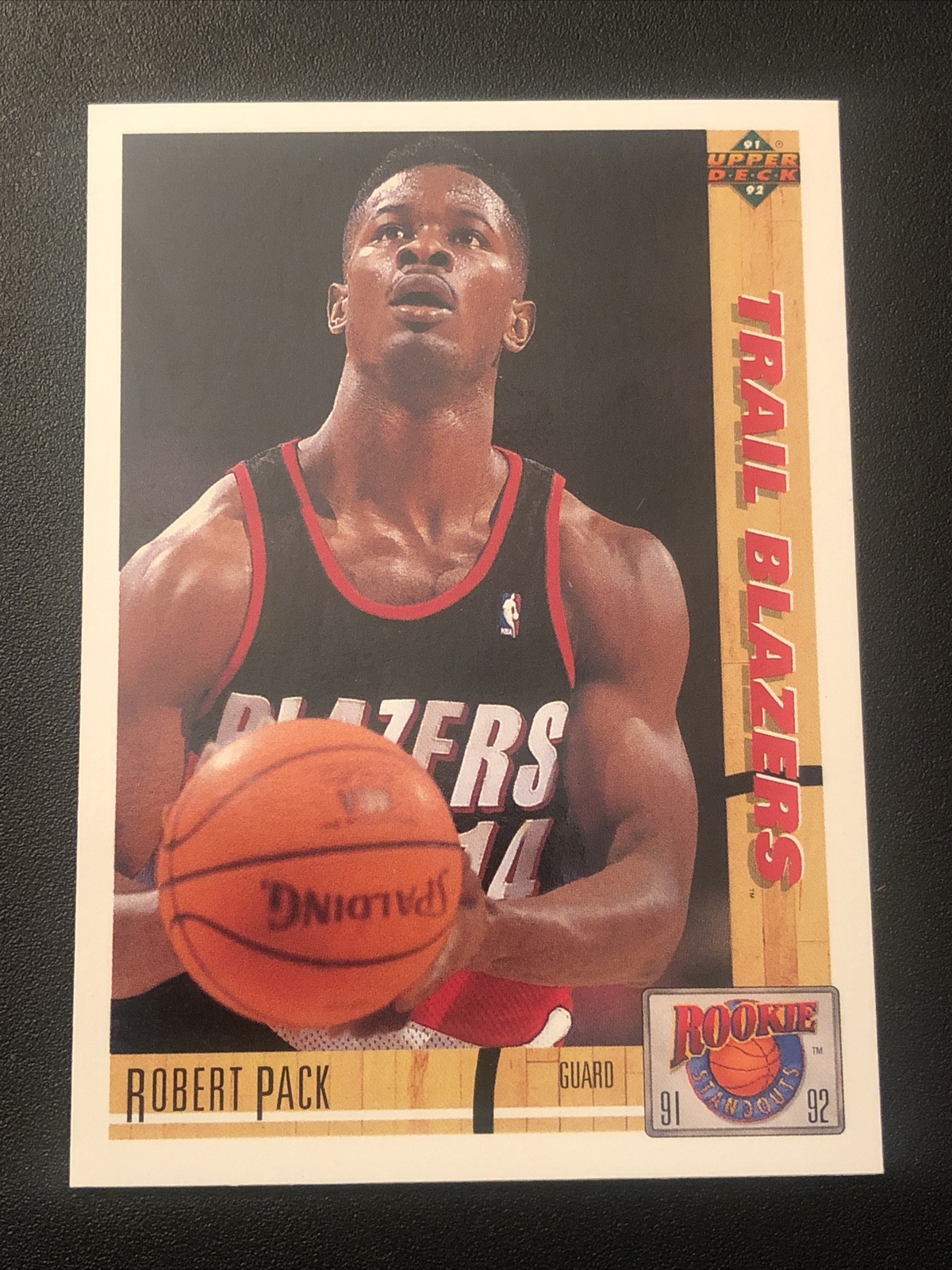 1991-92 Upper Deck Rookie Standouts Robert Pack Rookie #R30