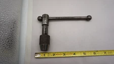 Miller Falls  T Handle Tap Wrench nice vintage tool free ship USA