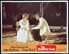 TAMARIND SEED Movie Lobby Card Poster Julie Andrews Omar Sharif Spy Thriller