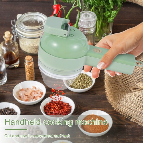 Mini Food Processor USB Rechargeable Vegetable Chopper Electric