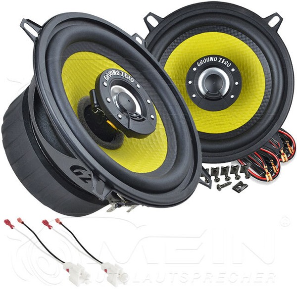 Ground Zero Lautsprecher FüR Hyundai I10 I Typ PA 2008-2013 Heck TüR 110W #Bxez-image
