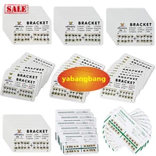Dental Orthodontic Brackets Brace Mini/ Standard Roth/ MBT 022 3-4-5/3 Hooks