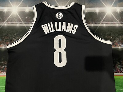 Brooklyn Nets Deron Williams #8 Basketball Jersey Adidas Sz XL +2