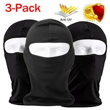 3 PCS Baclava Sport Full Face Mask Helmet Liner UV Protection Balaclava Mask Lot