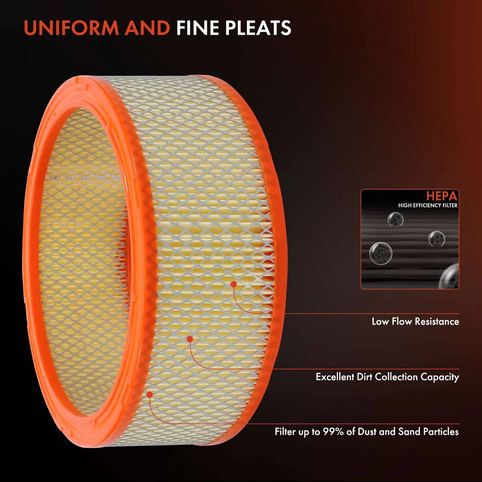 Engine Air Filter for Ford E-100 E-150 E-200 E-250 Econoline Custom Bronco 300 - Image 4 of 4