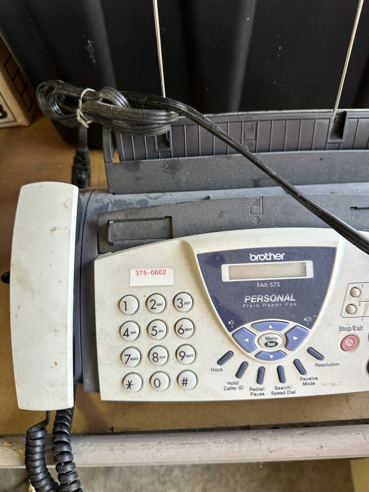 Brother FAX575 Personal Fax Machine Phone and Copier 12502612278 eBay