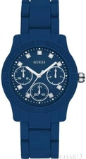Guess F2213 Womens Blue Funfetti W0944L5 Wristwatches Quartz Watch 37 mm