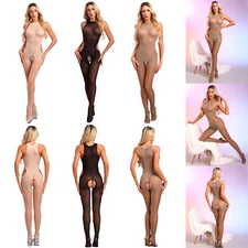 Women Rompers Ultra Leotard Full Body Catsuit Erotic Jumpsuits Soft Bodysuit