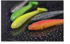 Rapture ribbed swing shad soft lure perfect lure for Bass Wrasse  2.8 inch 12 pk