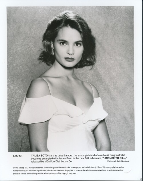 TALISA SOTO LICENCE TO KILL ORIGINAL PUBLICITY PHOTO 1989 eBay