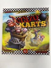 Crazy Karts Board Game -Family Fun Wicked Demise NEW Wrapper Removed 