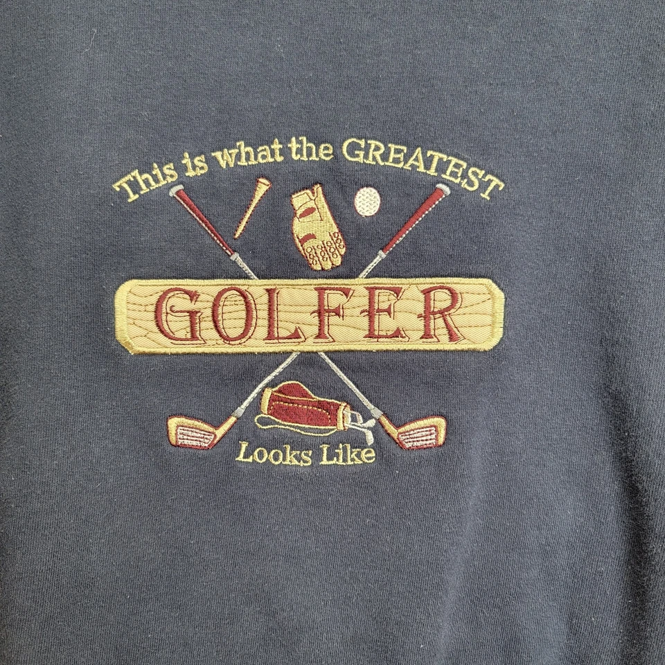 Sudadera MC Sport This Is What The Greatest Golfer Looks Like Talla L Cuello Redondo Foto 2 de 4