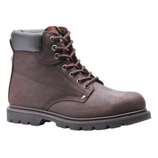 Image of Portwest Steelite Welted Safety Boot SB HRO Steel Toe Cap Leather Safety FW17