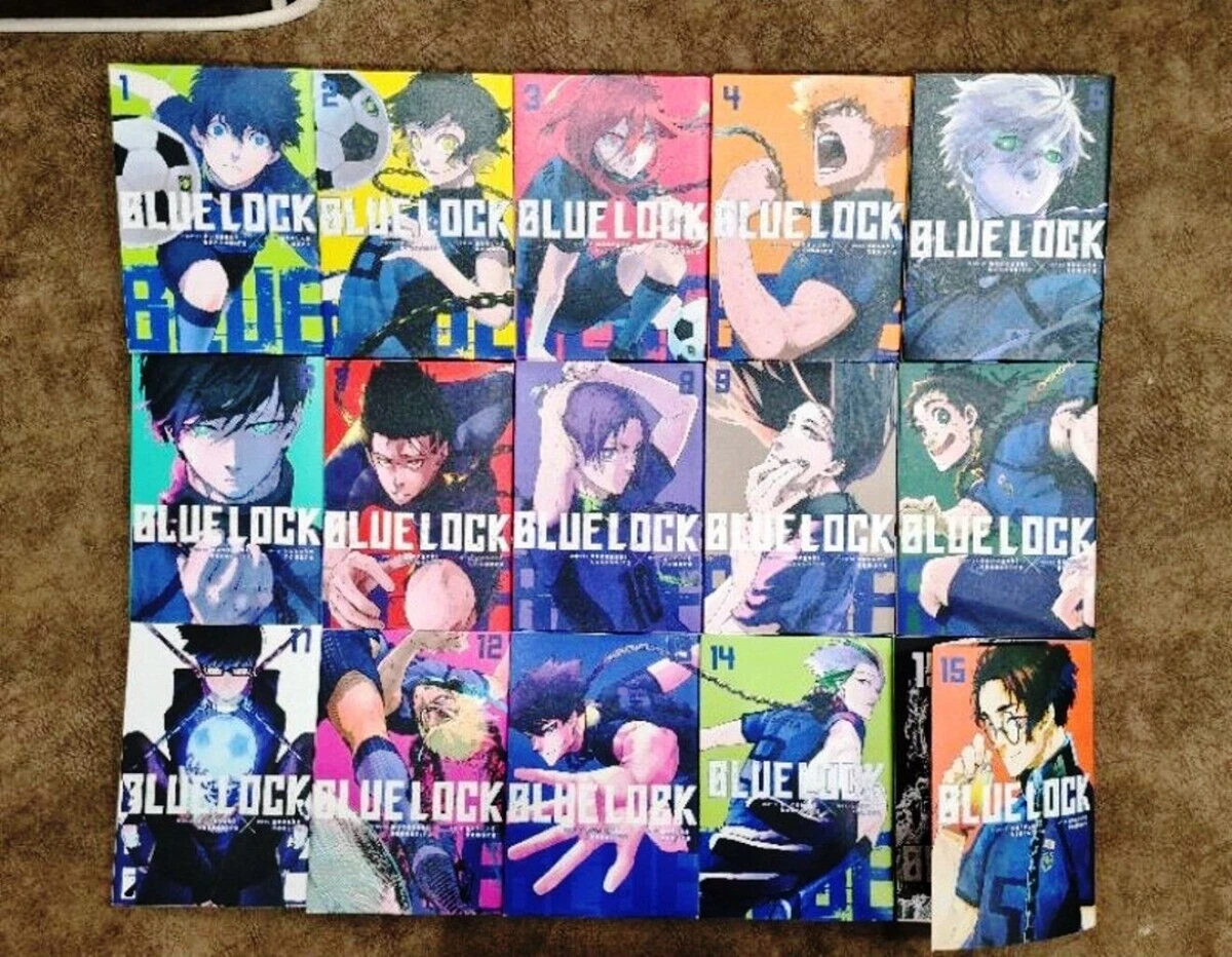 Blue Lock Vol 12 Yusuke Nomura Manga Set English Version Comics