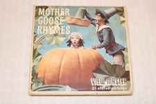 View-Master MOTHER GOOSE RHYMES, 3 Reel Packet with Booklet B410