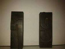 caratteri tipografici legno