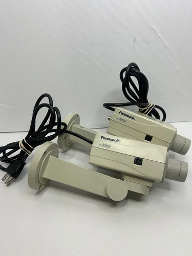 Used PANASONIC WV-CP240 WVCP240 CCTV CAMERA-Please See Photos Of Condition