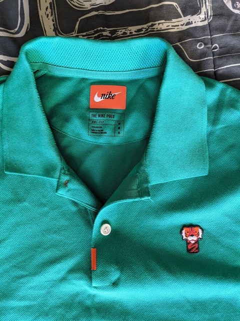 green tiger woods polo