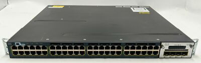 Cisco WS-C3560X-48T-S   48-Port Gigabit Switch1 YEA 1x C3KX-PWR-350WAC