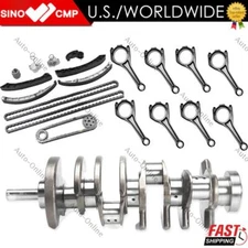 AJ133 Engine Rebuild Kit Crankshaft Rods Timing Kit For Jaguar Land Rover 5.0L