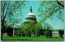 United States Capitol Building Washington DC UNP Unused Chrome Postcard H14