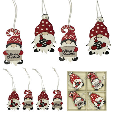 Christmas Gnome Plush Gonk Santa Elf Ornaments with Xmas Party Gift Decorations