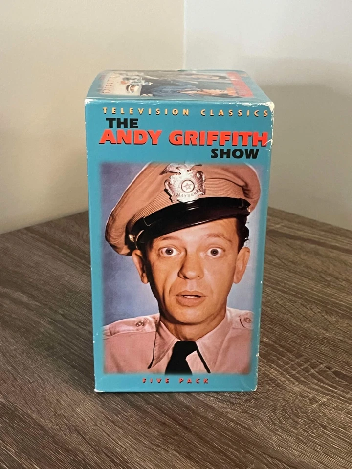 THE ANDY GRIFFITH SHOW 5 VHS BOX SET VINTAGE TELEVISION CLASSICS - Image 2 of 4