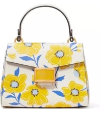 AUTH NWT Kate Spade New York Katy Sunshine Floral Top Handle Satchel In MULTI