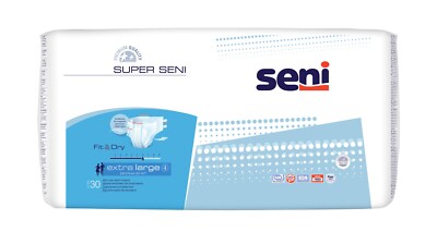 Super Seni Windelhosen Erwachsene Tag Atmungsaktive Windel - 30 oder 120 Stück