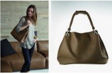 Luxus ROLF BENZ Mio Bag Leder Tasche UVP 792€