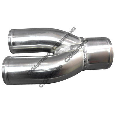 CXRacing 2.5''  to 3'' Alum Y Merge Pipe Tube For Intercooler Air Intake Piping