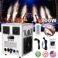 700W Cold Spark Machine Firework Machine Stage Effect DMX Party Wedding Sparkle