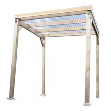 Pergola in Legno 2x2 Gazebo da Giardino Tettoia Garage Copertura