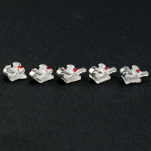 AO Empower Clear Style Orthodontic Brace Ceramic Self-ligating Bracket Roth 022 - Picture 7 of 24
