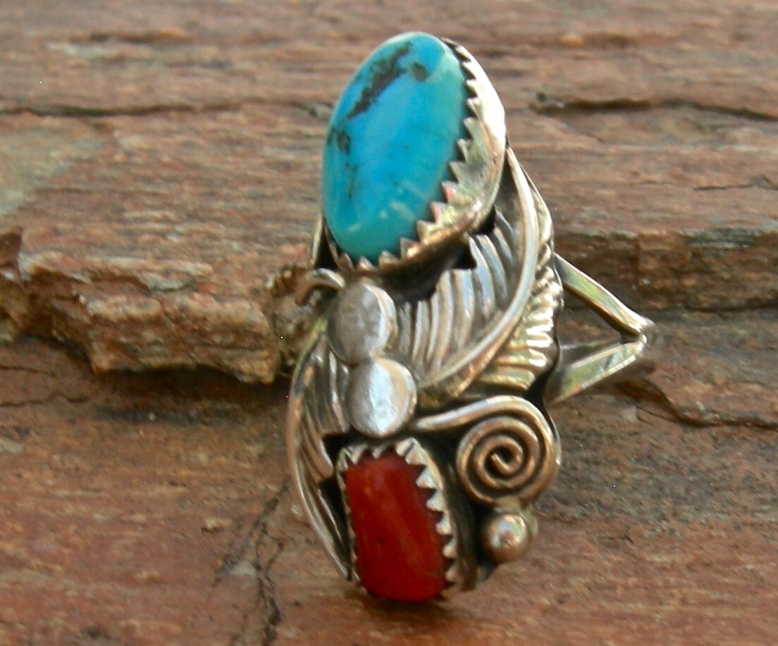 アクセサリー Vintage R. H. Begay Indian Ring Vintage R. H. Begay Indian Ring