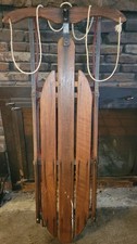 Vintage Wooden Sled 