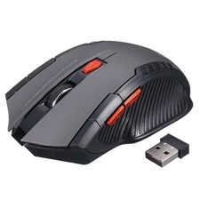 2.4GHz Wireless Gaming Mouse - Ultra Slim Portable Optical Mouse for PC Laptop w