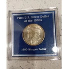 1900 Morgan Silver Dollar $1 0.9 Fine Silver Business Strike Uncertified