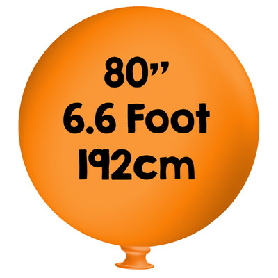 Alle Farben 80'' Latex EINFARBIG BALLON Riesenballons Party Geburtstag Hochzeit 180cm+