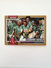 2026 Topps Celebration Walk This Way Cedanne Rafaela Red Sox Case Hit Gold /50