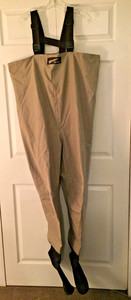 Simms Classic Gore-Tex Stockingfoot Fishing Waders Waterproof Mens Size Large