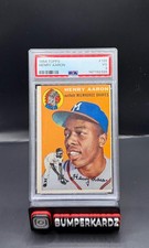 1954 Topps #128 Henry Aaron PSA 3 ROOKIE CARD 🔥🔥🔥