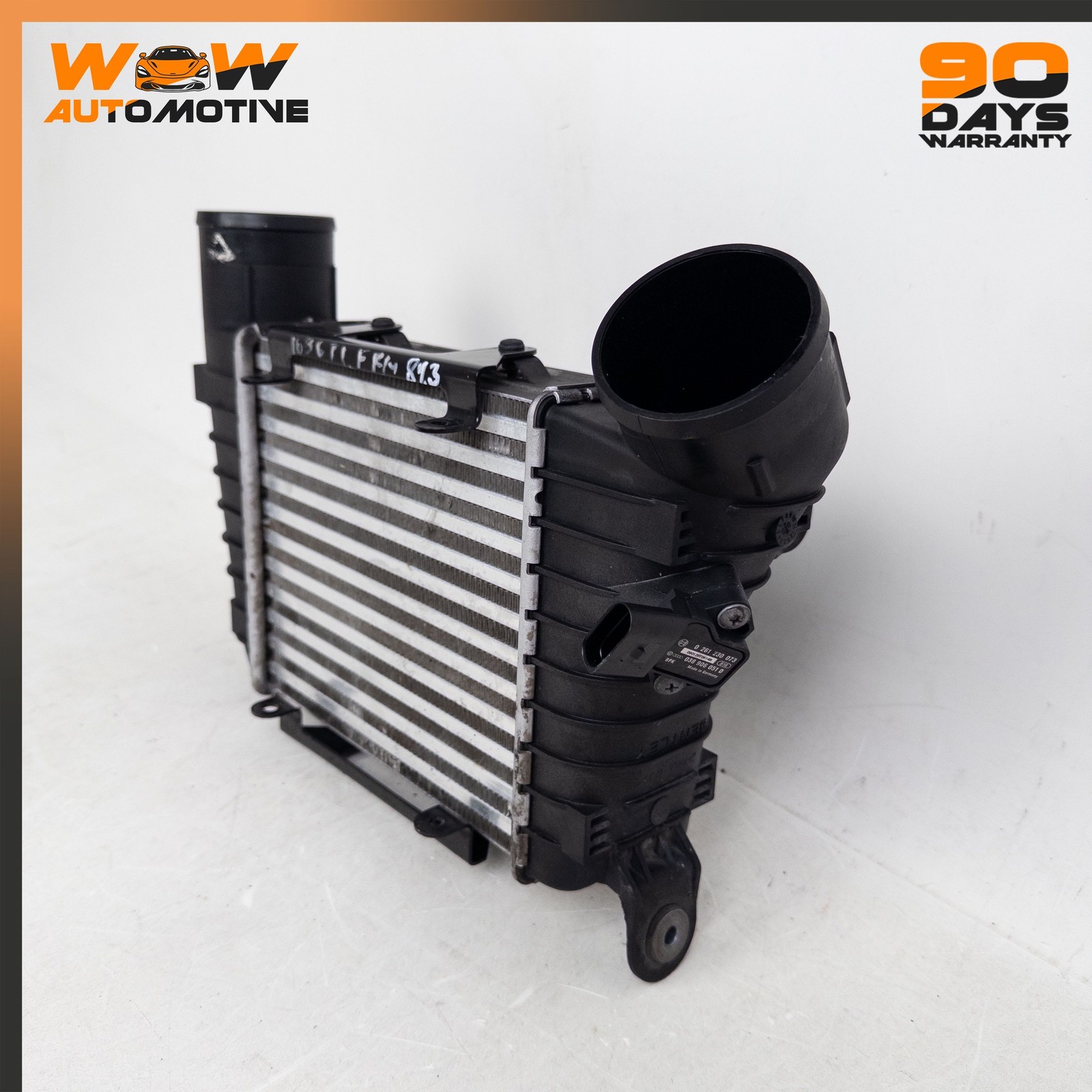04-13 BENTLEY CONTINENTAL GTC FLYING SPUR RIGHT INTERCOOLER CHARGE AIR COOLER OE