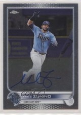 2022 Topps Chrome Veteran Mike Zunino #CVA-MZ Auto 00jz