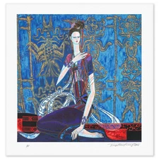 Ting Kuang- Silkscreen "Calling the Soul"