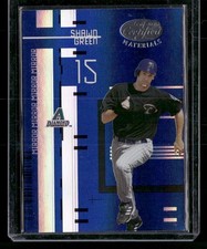 2005 Leaf Certified Materials #136 Shawn Green Mirror Blue #d/50 SN Diamondbacks