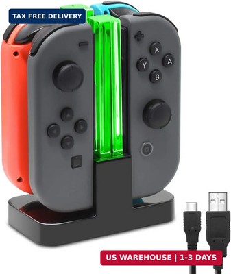 FastSnail Charging Dock Compatible with Nintendo Switch for Joy Con & OLED Model