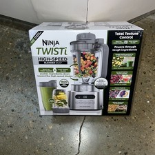 NEW IN BOX Ninja TWISTi Blender DUO Smoothie Maker - Gray (SS151)
