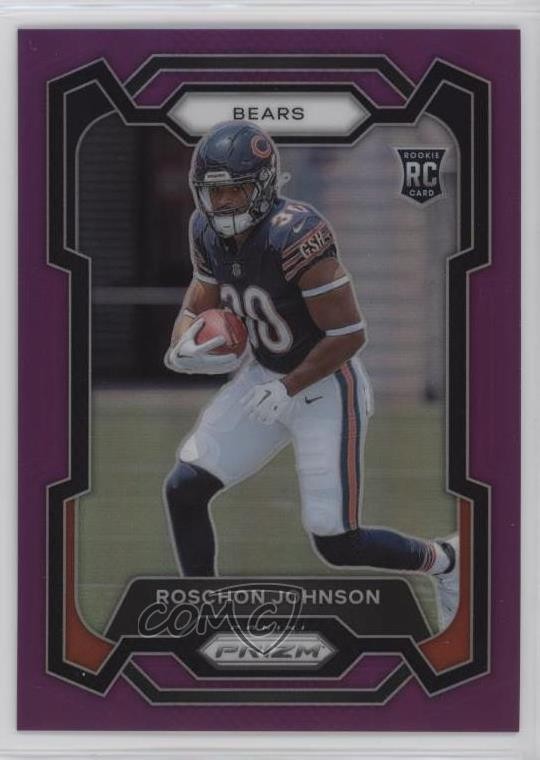 2023 Panini Prizm Rookies Purple Prizm 98/125 Roschon Johnson #314 1n1g